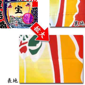 綿生地・本染の場合