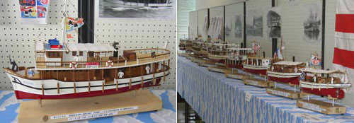 広島県平田様の船模型の写真