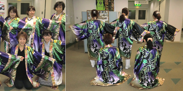 北海道の喬成会花川病院様からよさこい衣装のお写真が届きました。