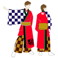 2010よさこい衣装事例-風和里