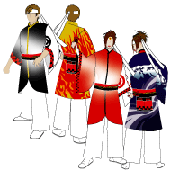 2010よさこい衣装事例-月光◎朝陽