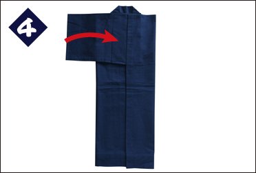 半纏のたたみ手順-4