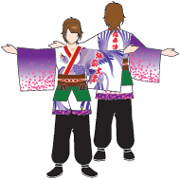 弘前大学-焔舞陣様衣装デザインページ