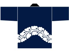 藤の山道の腰柄画像