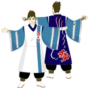 ひらかわ組魅鷺貢様2013年衣装デザインページ