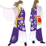 華生風舞踊run様2013年衣装デザインページ