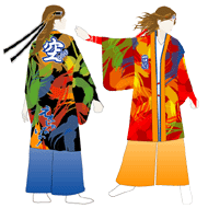 2010よさこい衣装事例-空~Qou~