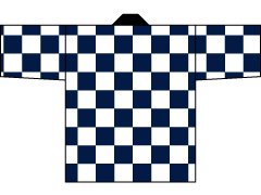 市松の総柄画像