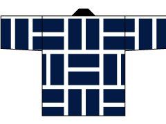 二の字2の総柄画像