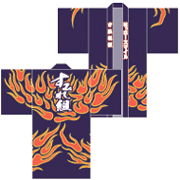 はっぴースマイルすみれ組様衣装デザインページ