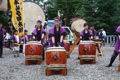 永山神社屯田太鼓保存会様製作事例-3