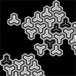 毘沙門亀甲-柄:W-053