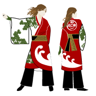 2010よさこい衣装事例-和楽一座