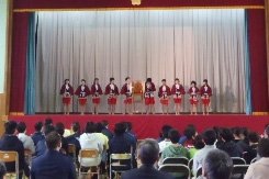 八丈町立大賀郷中学校様製作事例-3