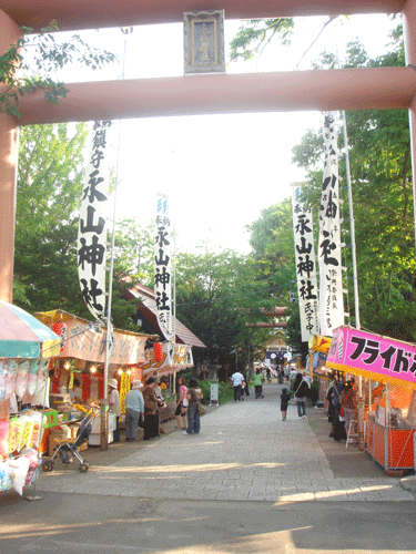 永山神社様制作事例1