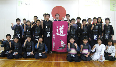 垂れ幕事例:鯖江志士樹館道場様