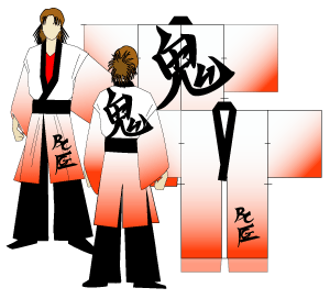 2007よさこい衣装事例-B.C.F.G -鬼-
