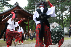 上川神社獅子舞部様製作事例-3