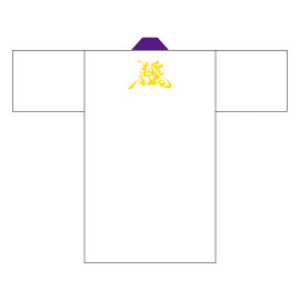 武州武蔵様2015衣装デザイン長半纏(表-後身頃)