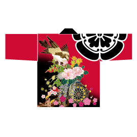 駆気乱様2015衣装デザイン半纏(裏-後身頃)