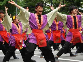 佛教大学よさこいサークル紫踊屋様お写真2014-3