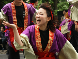 佛教大学よさこいサークル紫踊屋様お写真2014-4