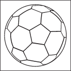 イラストデザイン-サッカーボール