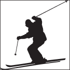イラストデザイン-スキー