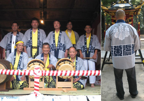 千葉県-濱本町八幡はやし保存会様お写真