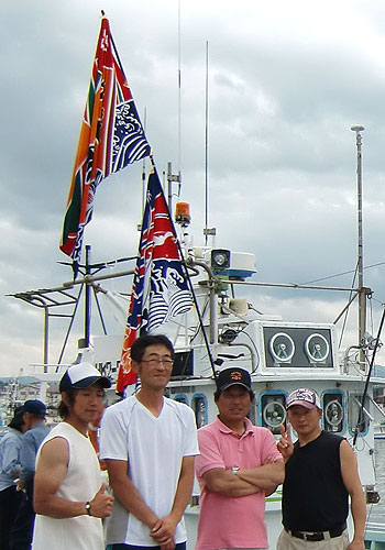 北海道の四辻様の大漁旗