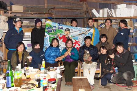 長崎県の松野様の大漁旗