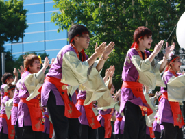 佛教大学よさこいサークル紫踊屋様お写真-1