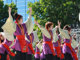 佛教大学よさこいサークル紫踊屋様お写真-5