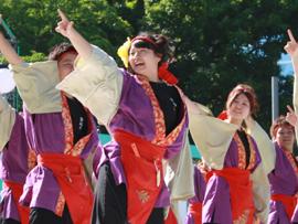 佛教大学よさこいサークル紫踊屋様お写真-7