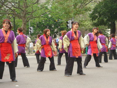 2008年よさこい-佛教大学よさこいサークル紫踊屋様-1