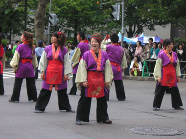 2008年よさこい-佛教大学よさこいサークル紫踊屋様-5