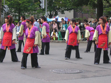 2008年よさこい-佛教大学よさこいサークル紫踊屋様-6