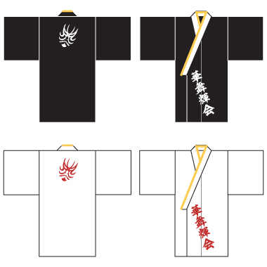 よさこい製作事例2009-雁微笑連様-1