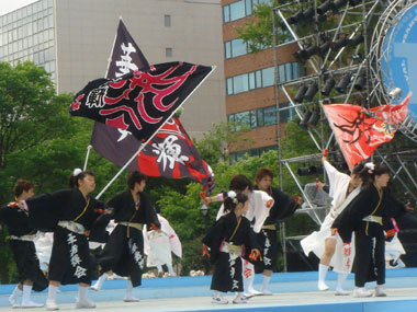 2008年よさこい-旭川華舞輝会様-6