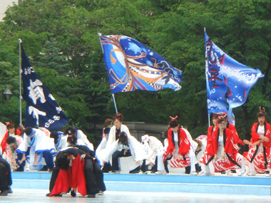 2008年よさこい-かみどん(上川中央支部)様-8