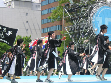 2008年よさこい-北海道紋別高等養護学校様-10