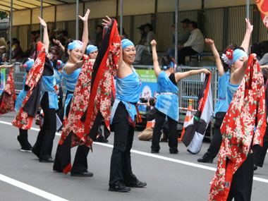 2009年よさこい-平取義経なるこ会様-10