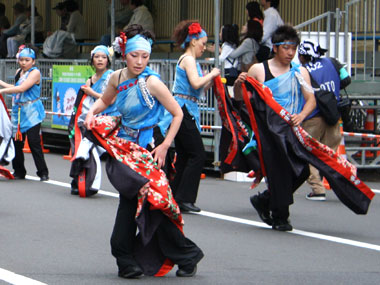 2009年よさこい-平取義経なるこ会様-6