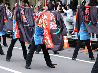 2009年よさこい-平取義経なるこ会様-8