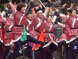 2002年よさこい-根室四島踊り隊様-5