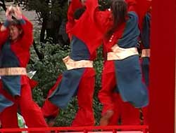 2002年よさこい-ひがしかぐら-東神酔華の舞様-8
