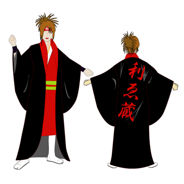 よさこい製作事例2010-雁微笑連様-2