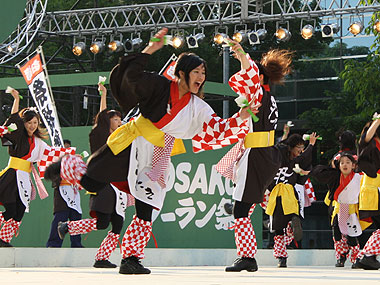 2010年よさこい-祭援隊しらたき様-8