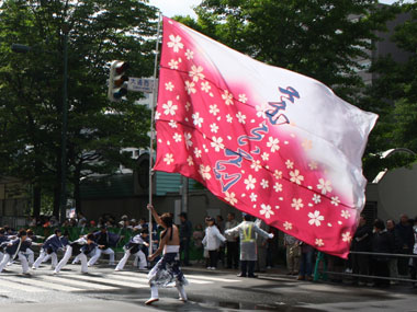 2009年よさこい-夜咲恋そぅらんサムライ士別with三好町様-10