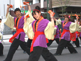 佛教大学よさこいサークル紫踊屋様お写真-7